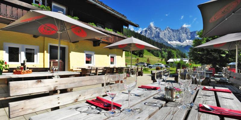 فيلزموس Hotel Bergglueck المظهر الخارجي الصورة